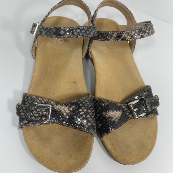 Vionic Alita Sandal Snakeskin Size 5 - Picture 4 of 10